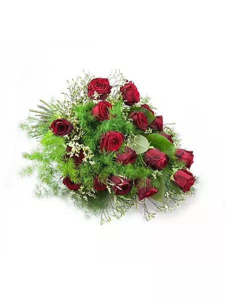 Funeral rose bouquet